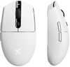 Juhtmevaba hiir Mchose G3 V2, 2.4GHz, BT, 800 mAh, valge