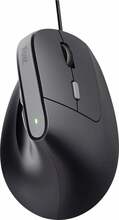 Trust Bayo II ergonoomiline hiir, USB Type-A, 2400 DPI, must, 25144