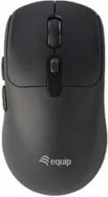 Hiir Equip Kompaktmaus Wireless Dual Mode 6Btn L+R, must