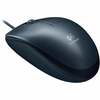 Hiir Logitech M100, juhtmega, must/hall