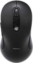 Ergonoomiline juhtmevaba hiir Baseus F02, Bluetooth, must