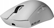 Rampage Blitz Ultimate, juhtmevaba optiline hiir, 30000 DPI, valge
