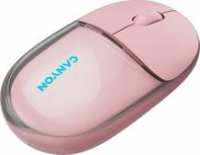 Hiir Canyon OnClick 24 BT Wireless, läbipaistev, roosa, CNS-CMSW24P