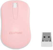 Cliptec Young RZS859, juhtmevaba optiline hiir, 1200 DPI, roosa