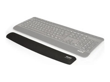 Randmetugi klaviatuurile Port Designs 900718 Keyboard Pad Ergonomic Gel, must