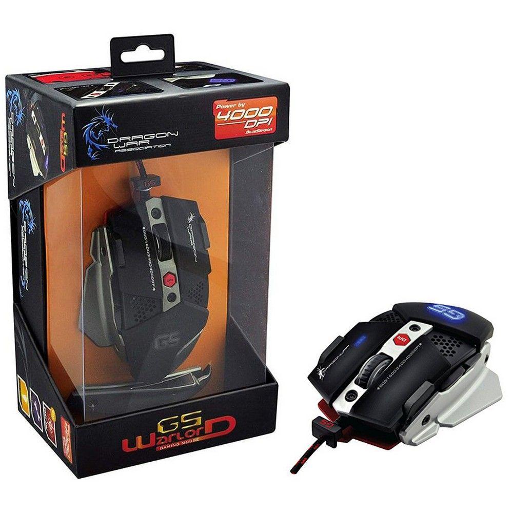 Linq GM8007 Mouse Gaming Da Gioco Con Filo Usb 2.0 DPI Regolabile 4000dpi 7 RGb - INGROSSO