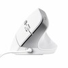 Hiir Trust Bayo II, optiline, USB Type-A, 2400 DPI, valge