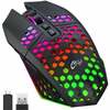 Juhtmevaba mängurihiir GameBox GMB-RGB-M, must, 2.4GHz, 1600 DPI