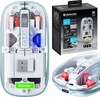 Hiir Defender IXES MM-999, juhtmevaba, 2400 DPI, 2.4GHz + Bluetooth