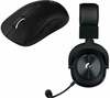 Kõrvaklappide ja hiire komplekt Logitech G Pro X Wireless Lightspeed, 2.4GHz/BT, 991-000537, must