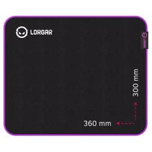 Hiirematt Lorgar Main 313, 360 x 300 x 3mm, lilla
