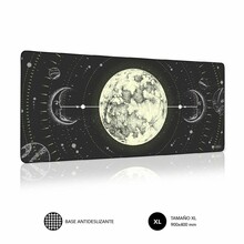 Libisemisvastane matt Subblim Lunar XL, 90 x 40 cm, must