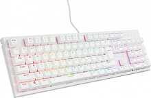 Mehaaniline klaviatuur Genesis THOR 303, US, valge, Outemu Peach Silent