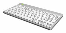 Klaviatuur R-GO TOOLS R-Go Compact Break, QWERTY (ES), bluetooth, valge