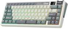 Royal Kludge M70 RGB, 75 prots., Hot-swap, Beige Switches, US