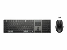 Klaviatuuri ja hiire komplekt HP 725 Multi-Device Rechargeable Combo, juhtmevaba, must