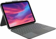 Klaviatuur Logitech Combo Touch, iPad 10 Gen, Oxford Gray, DE