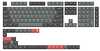 Keychron Double Shot Cherry PBT Full Keycap Set Dolch, punane