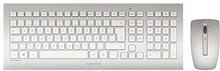 Klaviatuuri ja hiire komplekt Cherry DW 8000, QWERTZ, hõbe/valge