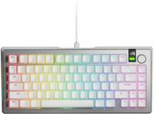 Glorious GMMK 3 Pro, 75 proc., US, Fox Switches, hõbedane