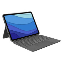 Logitech Combo Touch, QWERTZ, saksa, must/hall