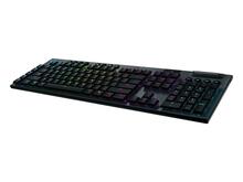 Mänguklaviatuur Logitech G915 LIGHTSPEED, Tactile, RGB, DE, must