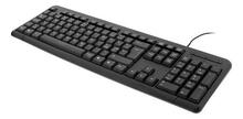 Klaviatuur Deltaco TB-53, USB, QWERTY, must