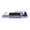 MediaRange MROS104-FR, AZERTY, juhtmevaba, must, hall