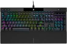 Klaviatuur Corsair K70 RGB Pro, optiline-mehaaniline, must, PBT keycaps
