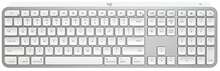 Klaviatuur Logitech MX Keys S for Mac, pale gray, 920-011638