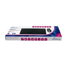 MediaRange MROS104-FR, AZERTY, juhtmevaba, must, hall