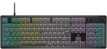 Klaviatuur Corsair K55 Core, USB, QWERTZ, saksa, hall