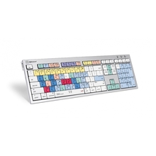 Klaviatuur LogicKeyboard Steinberg Cubase/Nuendo ALBA FR, hõbe