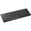 Klaviatuur Kensington ValuKeyboard, USB, QWERTZ, saksa, must