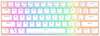 Mehaaniline klaviatuur Royal Kludge RK61 TKL, 60 prots., Red Switches, US, valge