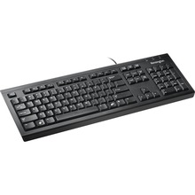 Klaviatuur Kensington ValuKeyboard, USB, QWERTZ, saksa, must