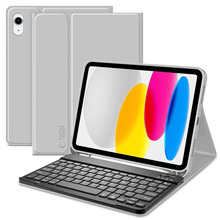 Tech-Protect SC Pen + Keyboard ümbris, iPad 10.9 2022 (10. põlvkond) / 11 2025 (11. põlvkond), hall