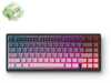 Mchose G75, Matcha Latte Switch V2, 2.4GHz, BT, must-roosa