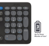 ZAGG Pro Keyboard 17 klaviatuur, täissuuruses, Nordic, must