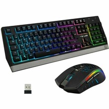 The G-Lab Combo Tungsten, klaviatuur ja hiir, Prantsuse AZERTY
