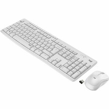 Logitech MK295, Silent Wireless Combo, AZERTY, valge