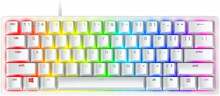 Razer Huntsman Mini, 60 prots., US, valge, RZ03-03390400-R3M1