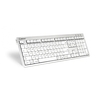 Klaviatuur LogicKeyboard ALBA UK (Mac), hõbe/valge