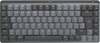 Klaviatuur Logitech MX Mini Mechanical, QWERTY, US, grafiit