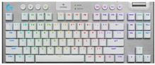 Klaviatuur Logitech G915 X Lightspeed TKL, tactile, US, valge