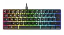 Mänguklaviatuur Speedlink Letos RGB, 60 proc., US, must