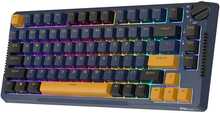 Klaviatuur Royal Kludge H81 Start Night, Brown Switch, US, must