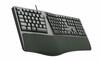 Klaviatuur C TECH KB-113E, USB, Ergo, must