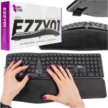 Spacetronik EZZY 01K, kontuurne ergonoomiline USB klaviatuur