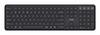 Klaviatuur Trust Vaiya, RF Wireless + Bluetooth, QWERTZ, saksa, must